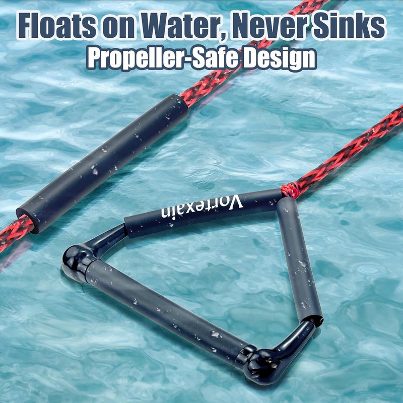Vortexain 75ft Wakeboard Rope with Handle for Wakeboarding Waterskiing and Wakesurfing - Image 3